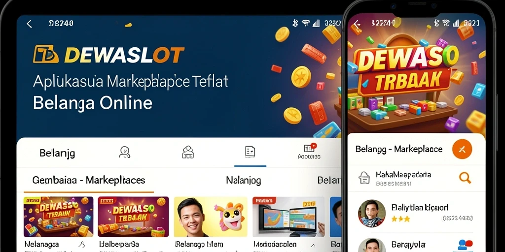 Tampilan antarmuka DEWASLOT yang modern dan fungsional.